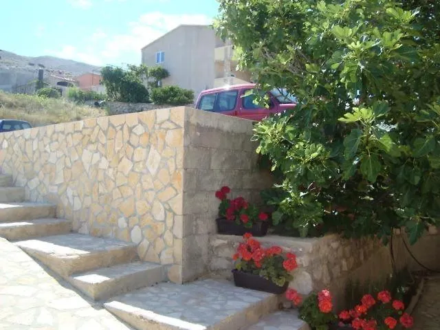 Lejlighed In Pag With Sea View, Terrace, Air Conditioning, Wifi