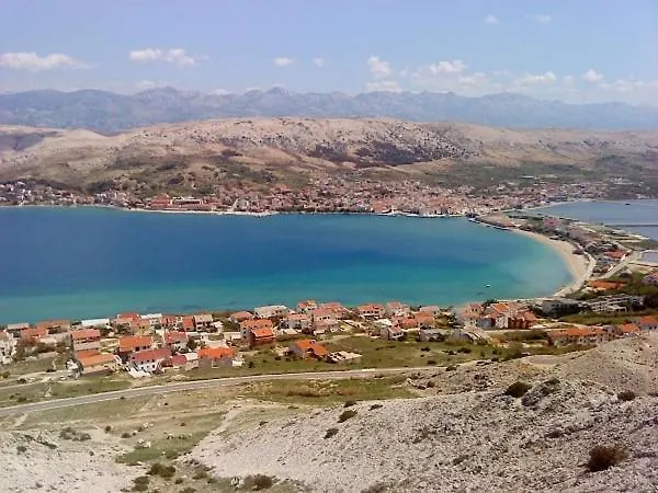 In Pag With Sea View, Terrace, Air Conditioning, Wifi Lejlighed *