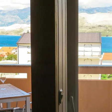 In Pag With Sea View, Terrace, Air Conditioning, Wifi *