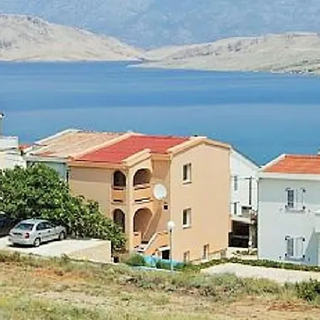In Pag With Sea View, Terrace, Air Conditioning, Wifi