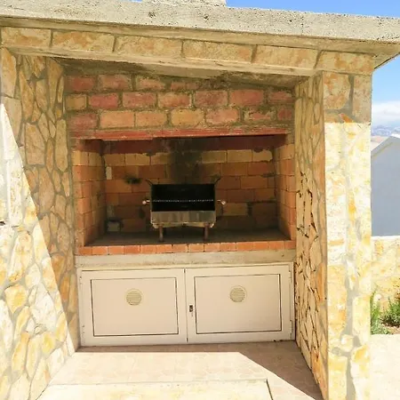 In Pag With Sea View, Terrace, Air Conditioning, Wifi Lägenhet