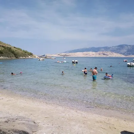 Apartment In Pag With Sea View, Terrace, Air Conditioning, Wifi
