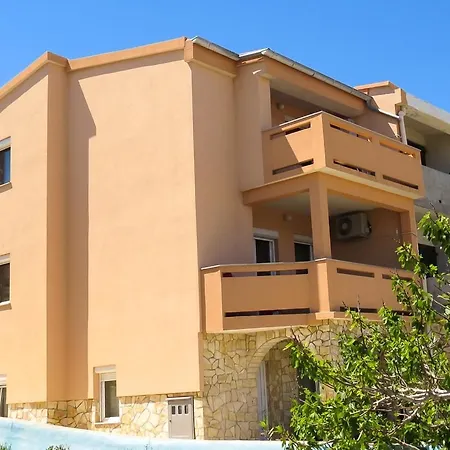 Apartment In Pag With Sea View, Terrace, Air Conditioning, Wifi