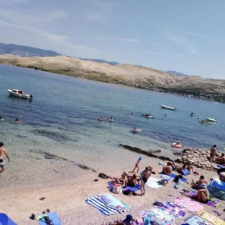 Lägenhet In Pag With Sea View, Terrace, Air Conditioning, Wifi Pag Town